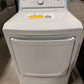 LG - 7.3 cu ft Electric Dryer with Sensor Dry - White  Model:DLE7000W  DRY12327