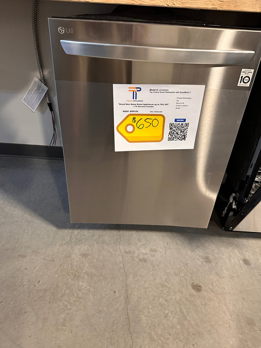 GREAT NEW LG DISHWASHER with STAINLESS TUB - DSW11589 LDTS5552S