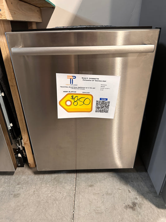 GORGEOUS NEW BOSCH DISHWASHER with CRYSTALDRY - DSW11585 SHXM88Z75N