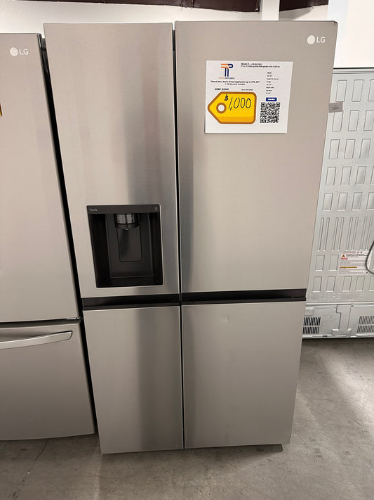 CLEARANCE Side-by-Side Refrigerator with SpacePlus Ice - Model:LRSXS2706S  REF12846