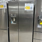GE - 25.1 Cu. Ft. Side-By-Side Refrigerator with Ice & Water Dispenser MODEL:GSS25IYNFS  REF12281S