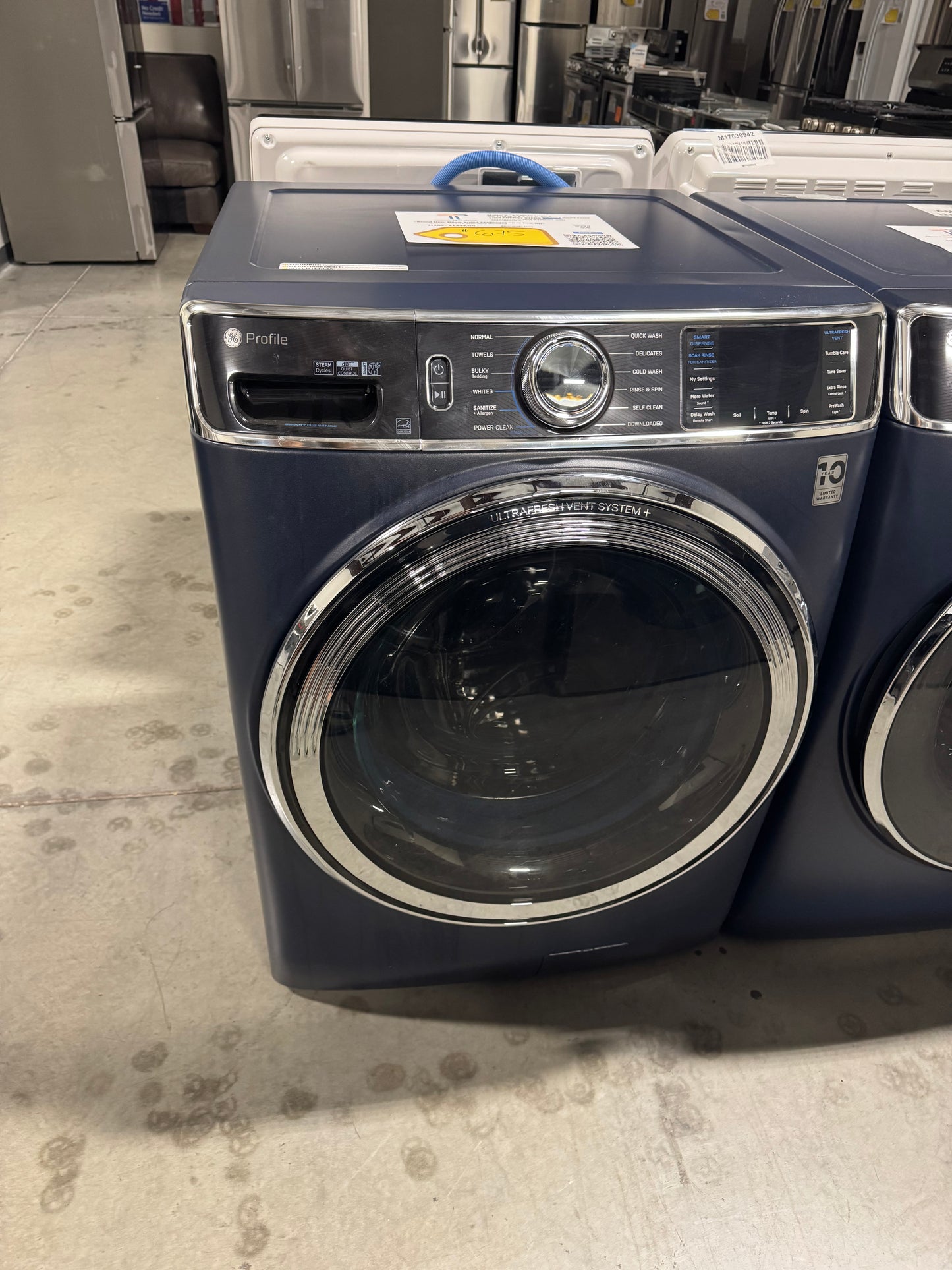 GE Profile Stackable Laundry Set (Electric Dryer)