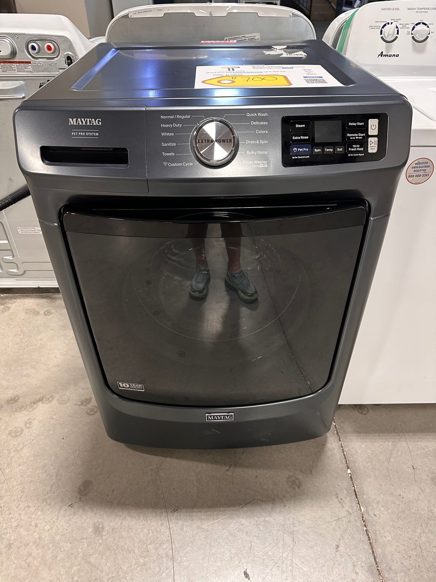 BRAND NEW! Maytag Pet Pro Front Load Washer  MODEL: MFW7020RF  WAS13884