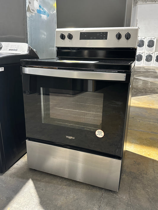 GREAT NEW ELECTRIC RANGE BY WHIRLPOOL MODEL: WFE320M0JS  RAG11530S