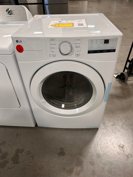 GREAT LG 7.4 cu. ft. Large Capacity Electric Dryer  MODEL: DLE3400W  DRY13033