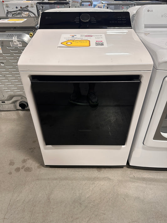 NEW! LG 7.3 Cu. Ft. Electric Dryer with AI Sensing  MODEL: DLE8400WE  DRY13024