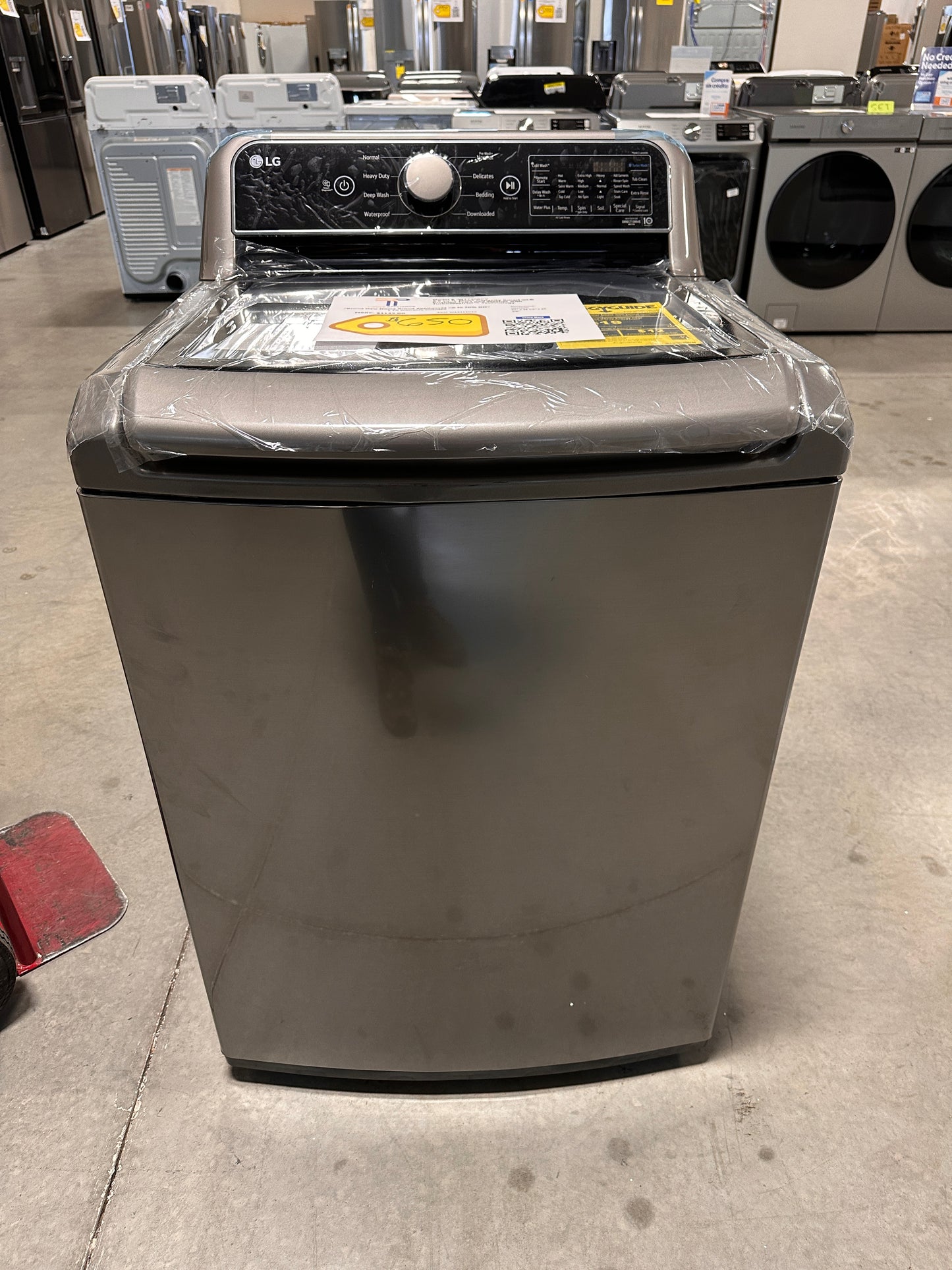 SMART TOP LOAD WASHER with TURBOWASH3D - WAS13030 Model:WT7400CV