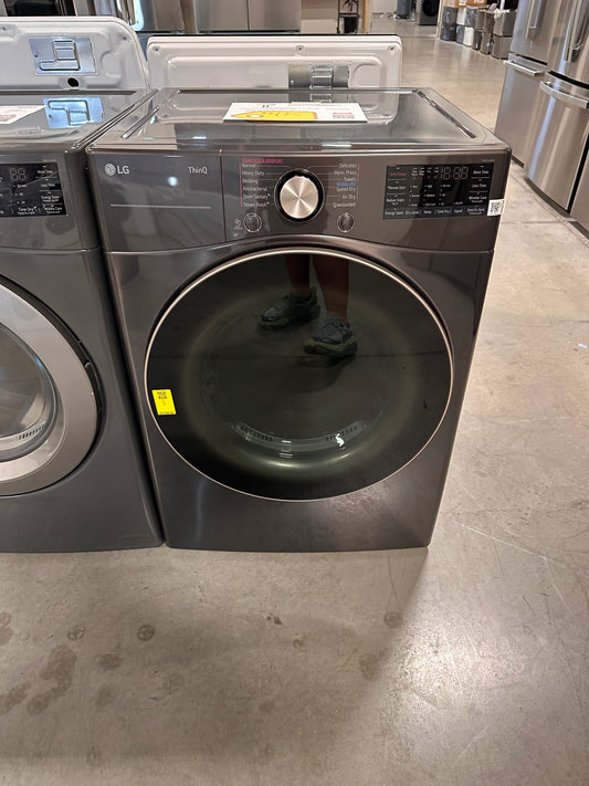 BEAUTIFUL! LG 7.4 Cu. Ft. Front Load Electric Dryer with TurboSteam  MODEL: DLEX4000B  DRY13048