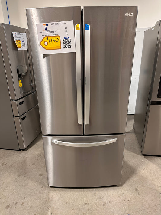 LG - 25.1 Cu. Ft. French Door Refrigerator with Ice Maker - Model:LRFCS25D3S  REF12881