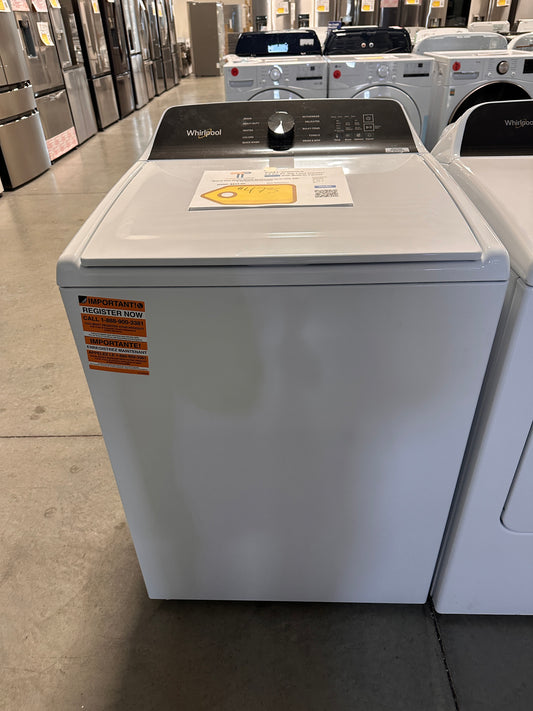 NEW! Whirlpool Top Load Impeller Washer with Built-in Faucet  MODEL: WTW5010LW  WAS13919