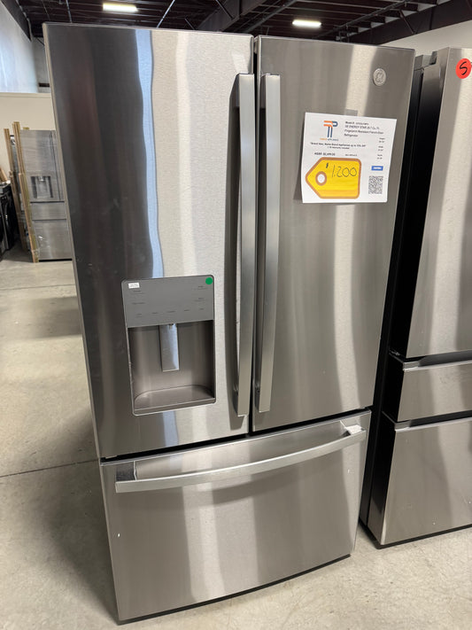 GE 25.6 cu. ft. French Door Refrigerator in Fingerprint Resistant Stainless Steel, ENERGY STAR