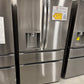 LG 29 cu. ft. SMART Standard Depth MAX French Door Refrigerator with Full Convert Drawer in PrintProof Stainless Steel
