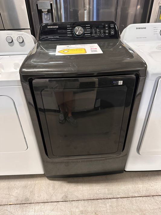 Samsung 7.4 cu. ft. Smart Electric Dryer with Sensor Dry  MODEL: DVE47CG3500V  DRY13079
