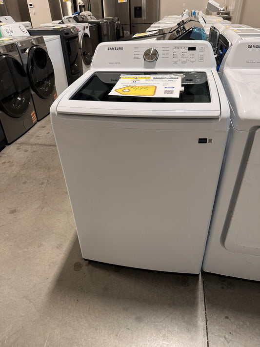 Samsung 4.5 cu. ft. Top Load Washer with Vibration Reduction Technology+  MODEL: WA45T3200AW  WAS13930