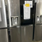 GREAT NEW LG SIDE BY SIDE SMART REFRIGERATOR WITH CRAFT ICE MODEL: LRSOS2706S  REF12316S