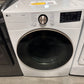 Electric Dryer with Steam and Built-In Intelligence - White  Model:DLEX4000W  DRY12328