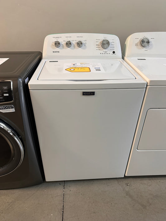NEW! Maytag 3.8 Cu. Ft. White Top Load Washer  MODEL: MVW4005SW  WAS13941