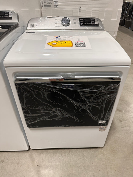 Maytag - 7.4 Cu. Ft. Smart Electric Dryer - Model:MED6230HW  DRY12337