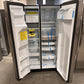 25.1 CU FT SIDE-BY-SIDE GE REFRIGERATOR Model:GSS25IYNFS  REF12895