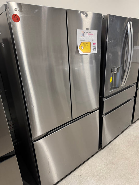 LG 25 cu. ft. Counter-Depth MAX with Zero Clearance 3-Door French Door Refrigerator with Thin Door Design MODEL: LF25Z6211S SKU: REF14081