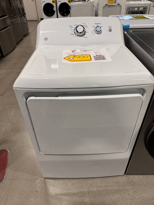 GE - 7.2 Cu. Ft. Electric Dryer - White  Model:GTD33EASKWW  DRY12340