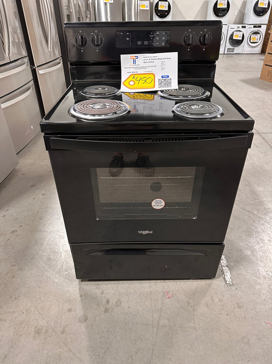 WHIRLPOOL ELECTRIC RANGE - Model:WFC150M0JS  RAG11794