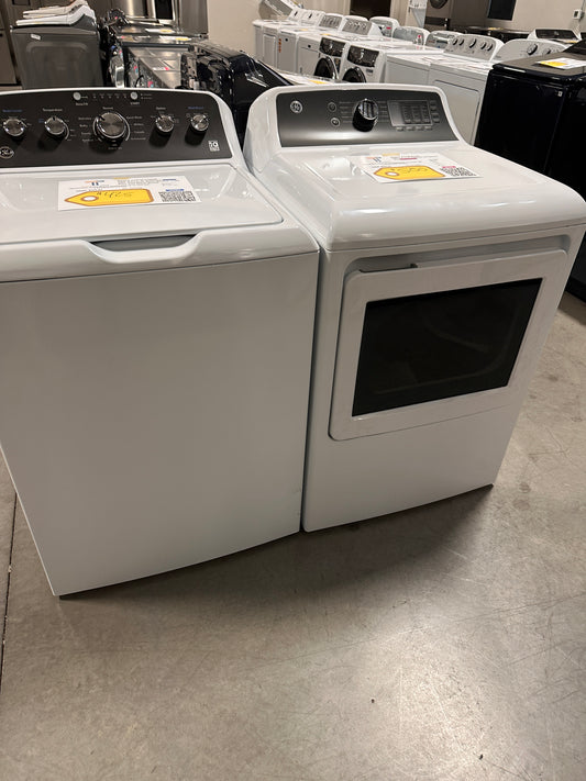 GREAT NEW GE TOP LOAD WASHER ELECTRIC DRYER LAUNDRY SET WAS13963 DRY13069