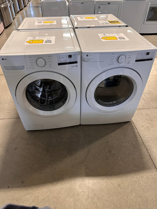 STACKABLE LAUNDRY SET with ELECTRIC DRYER - WAS13057 DRY12354