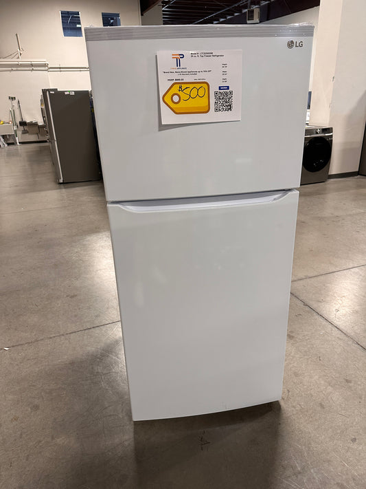 LG - 20.2 Cu. Ft. Top-Freezer Refrigerator - White  Model:LTCS20020W  REF12914