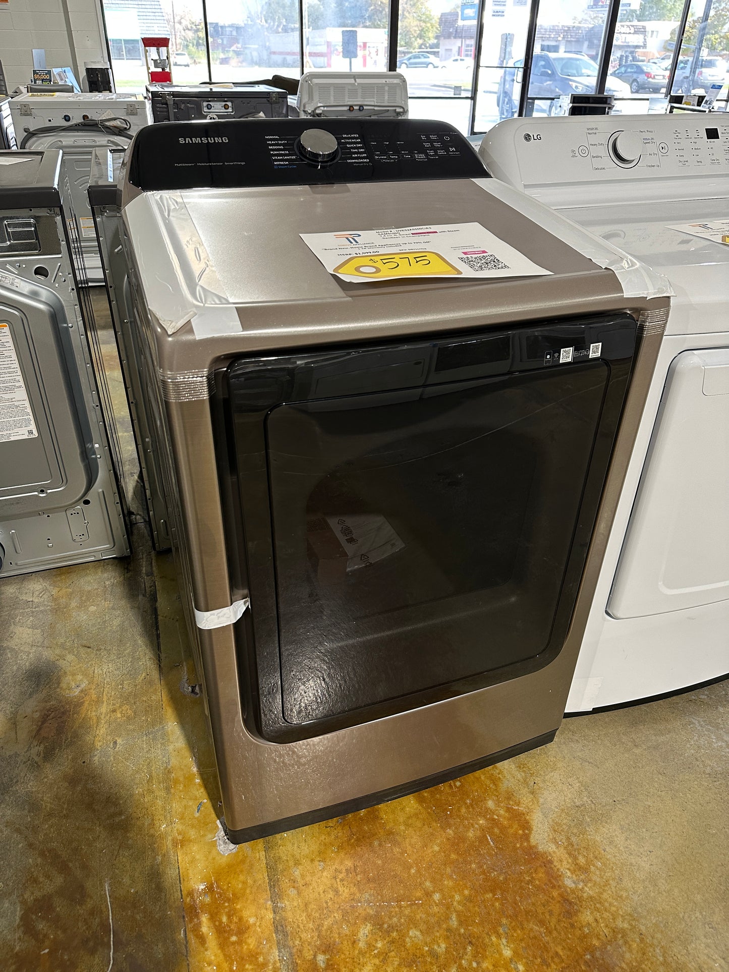 GORGEOUS NEW SAMSUNG ELECTRIC DRYER Model:DVE52A5500C/A3  DRY11791S