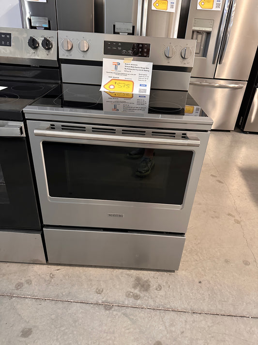 Maytag Electric Range With No Preheat Air Fry and Air Baking 30-Inch  MODEL: MFES6030RZ  RAG12034