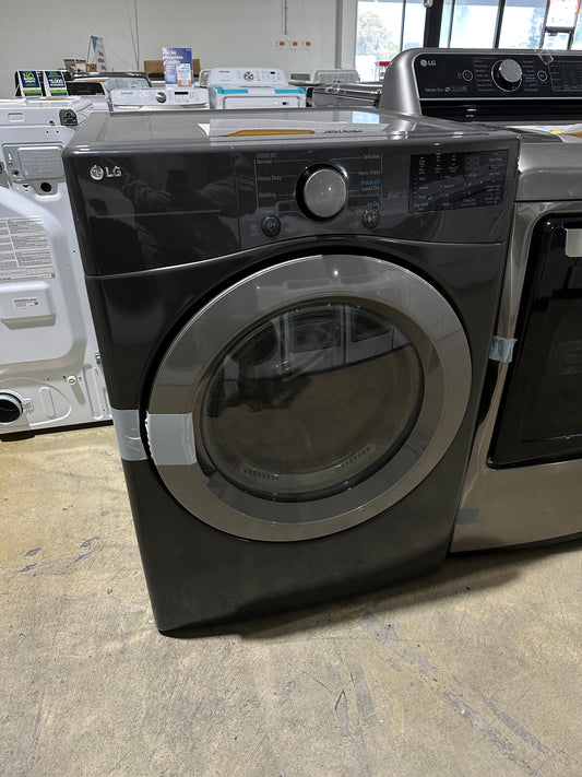 Electric Dryer with Wrinkle Care - Middle Black  Model:DLE3470M  DRY11772S