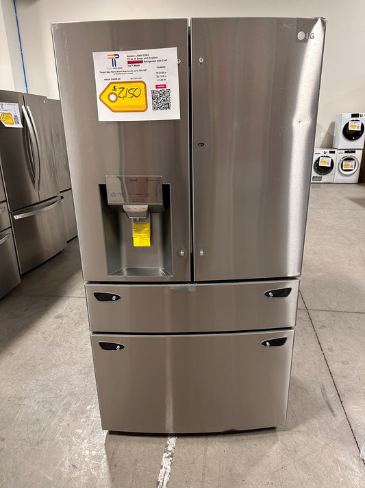 GREAT NEW LG 22.5 CU FT REFRIGERATOR Model:LRMDC2306S  REF11920