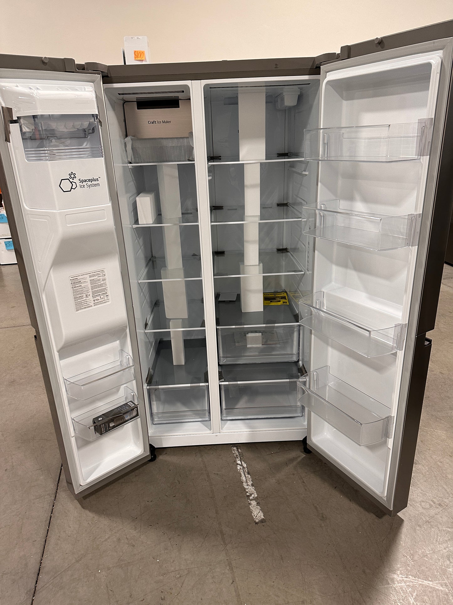 LG - 27.2 Cu. Ft. Side-by-Side Refrigerator Model:LRSXS2706S  REF12917