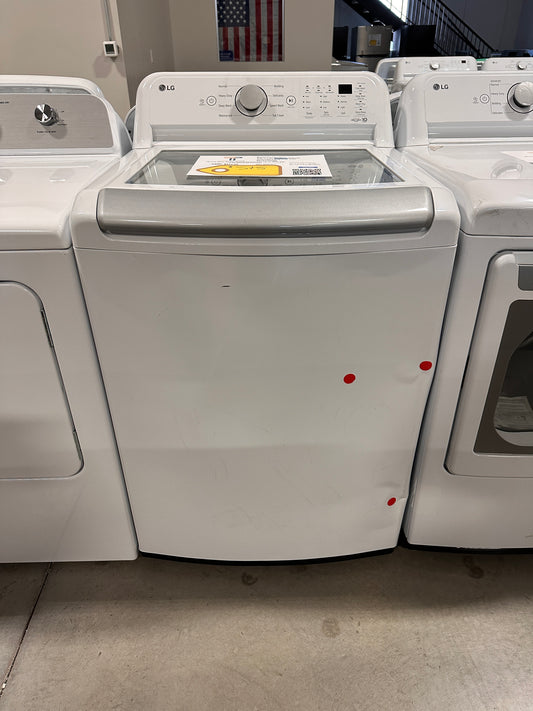 LG Mega Capacity Top Load Washer with TurboDrum Technology  MODEL: WT7150CW  WAS13970
