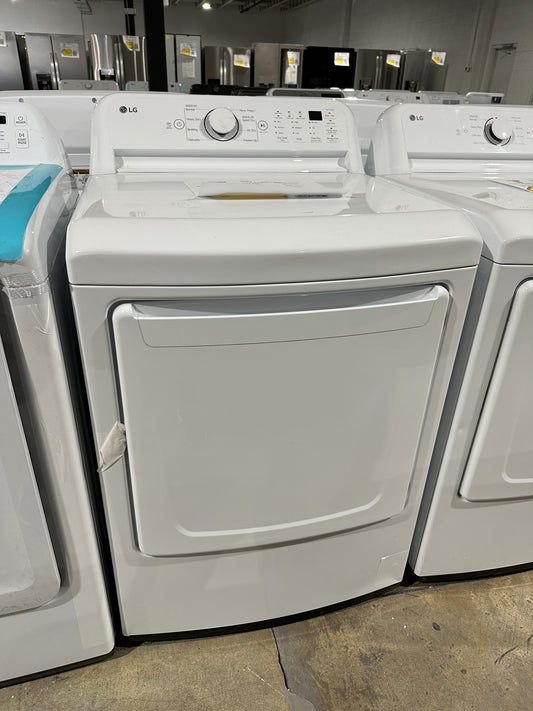 NEW LG - 7.3 cu ft Electric Dryer with Sensor Dry - Model:DLE7000W  DRY11775S