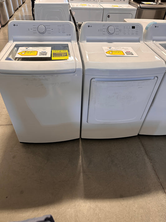 NEW TOP LOAD WASHER ELECTRIC DRYER LAUNDRY SET WAS13064 DRY12331