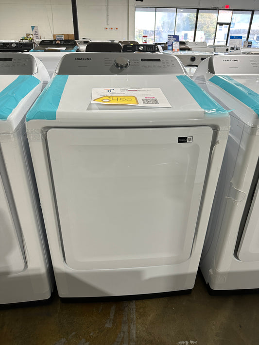 SALE! SAMSUNG ELECTRIC DRYER with 10 CYCLES Model:DVE50R5200W/A3  DRY11801S