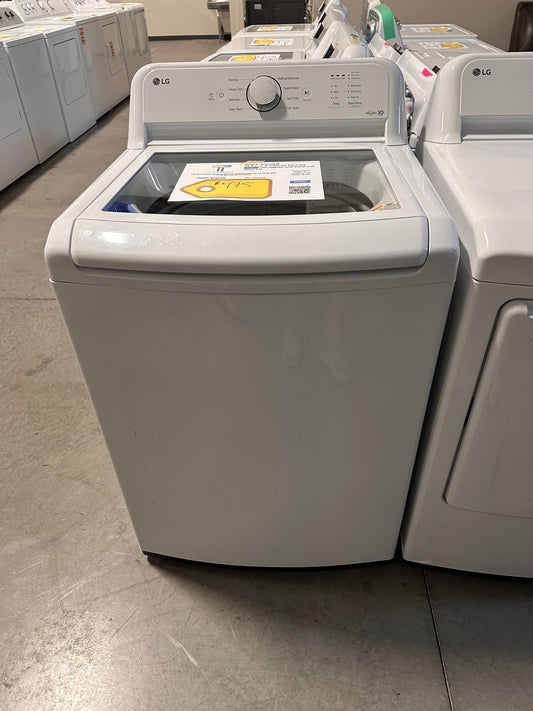GORGEOUS NEW TOP LOAD WASHER with TURBODRUM TECHNOLOGY MODEL: WT6105CW  WAS13976