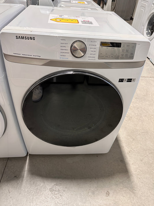 Electric Dryer with Steam Sanitize+ - White  Model:DVE45B6300W  DRY12380