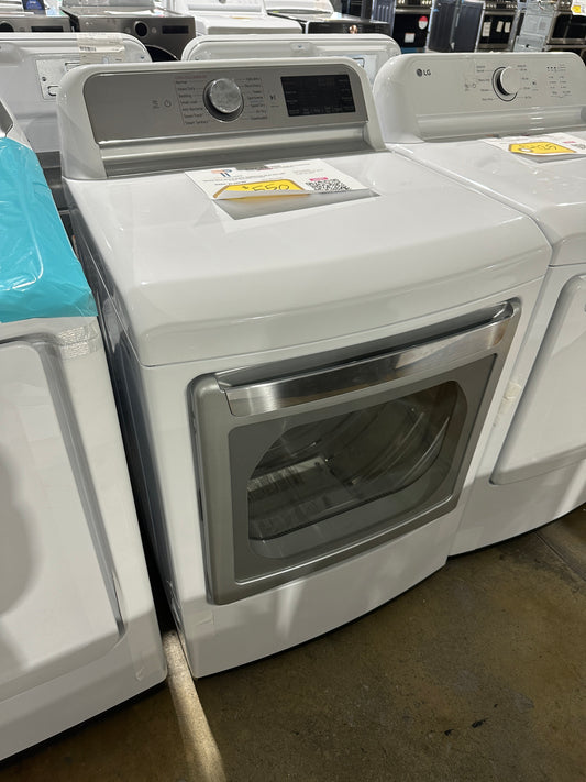 SMART ELECTRIC LG DRYER 7.3 CU FT MODEL:DLEX7900WE  DRY11766S