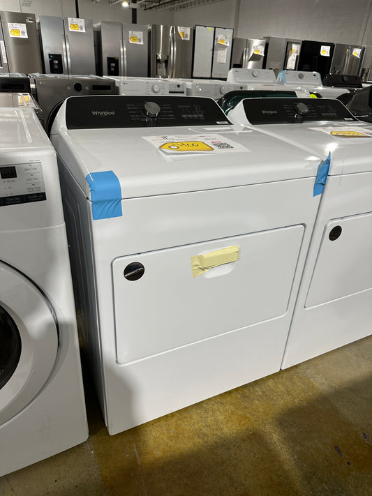 NEW 7 Cu. Ft. Electric Dryer with Moisture Sensing - White  Model:WED5010LW  DRY11827S