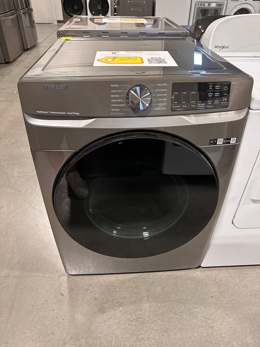 GORGEOUS PLATINUM ELECTRIC DRYER Model:DVE45B6300P  DRY12369