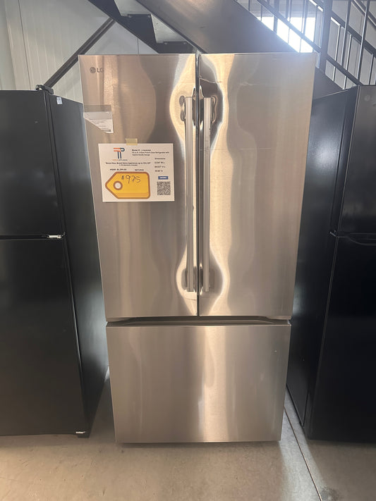 GREAT NEW LG FRENCH DOOR REFRIGERATOR MODEL: LF25H6200S  REF13940