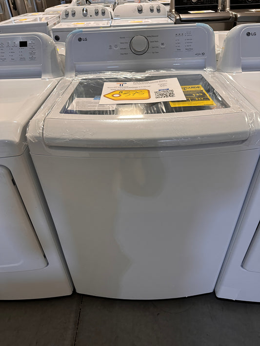 4.1 Cu. Ft. Smart Top Load Washer with SlamProof Glass Lid - White  Model:WT6105CW  WAS13063