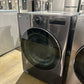 GREAT NEW LG SMART STACKABLE ELECTRIC DRYER MODEL: DLEX6700B  DRY11934S
