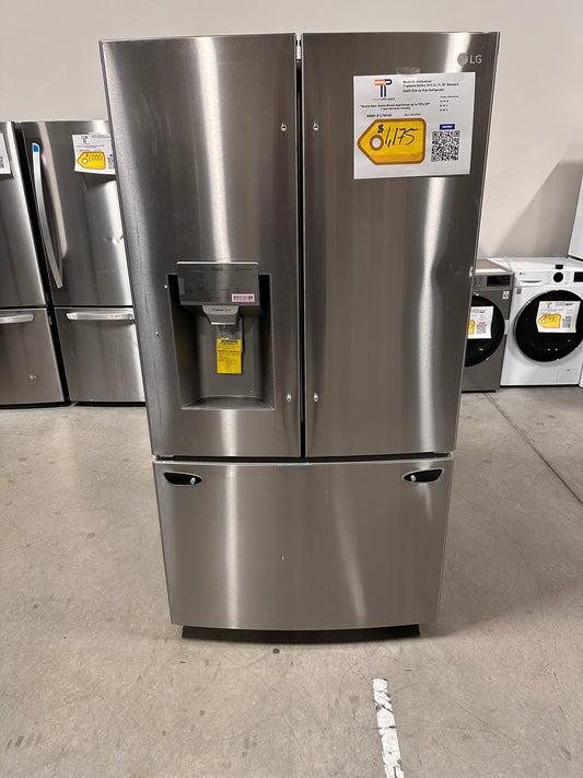 GREAT NEW LG 25.5 CU FT REFRIGERATOR Model:LRFXC2606S  REF12926