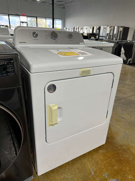 Maytag - 7.0 Cu. Ft. Electric Dryer with Wrinkle Prevent - White  MODEL: MED4500MW  DRY11903S