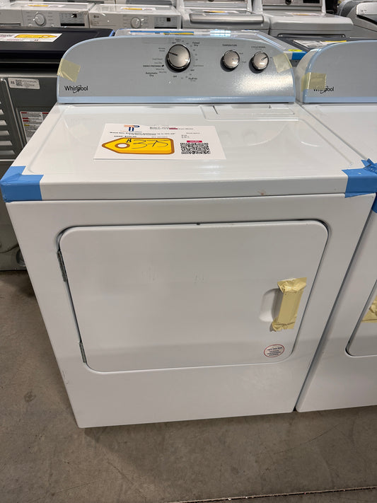 Electric Dryer with AutoDry Drying System - White  Model:WED4950HW  DRY12374