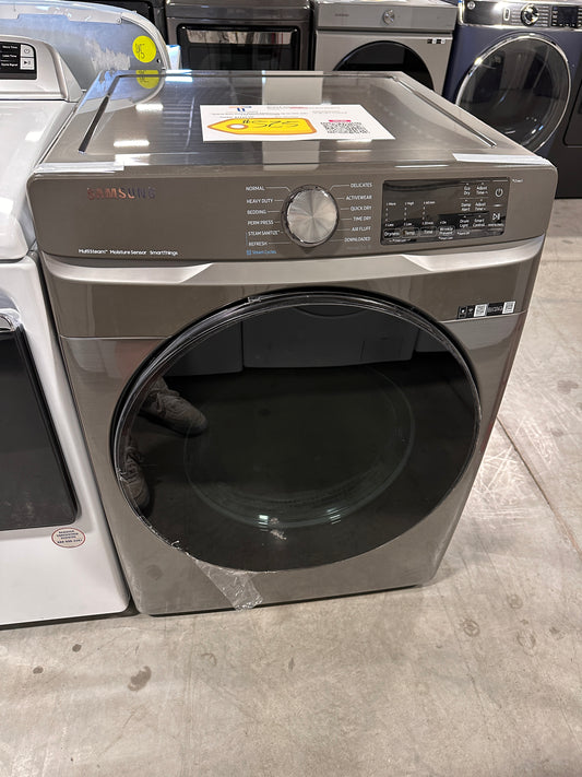 Smart Electric Dryer with Steam Sanitize+ - Platinum  Model:DVE45B6300P  DRY12365